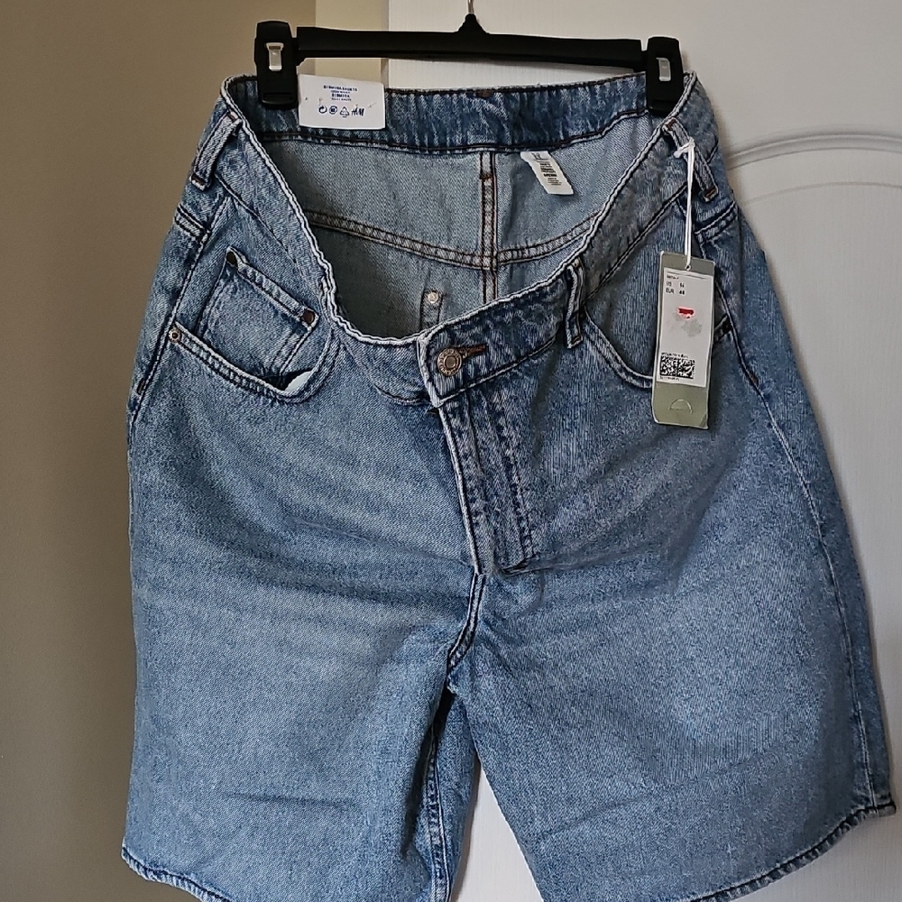 Classic Blue Denim Shorts